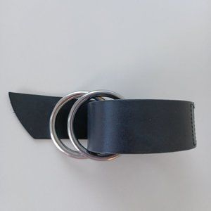 Black GAP Genuine Leather Belt Size M